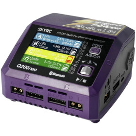 Зарядное устройство SkyRC Q200Neo (АС 200 Вт / 2* DC 400 Вт) (SK-100197-01)