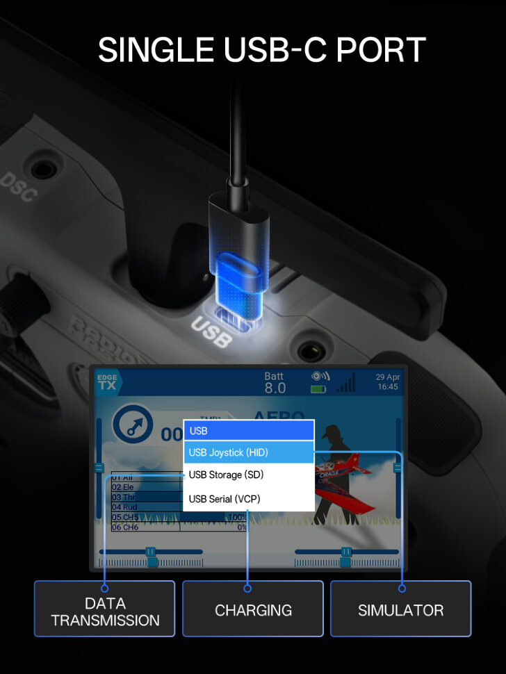 Пульт управления для FPV RadioMaster TX15 (M2, ELRS, FCC)