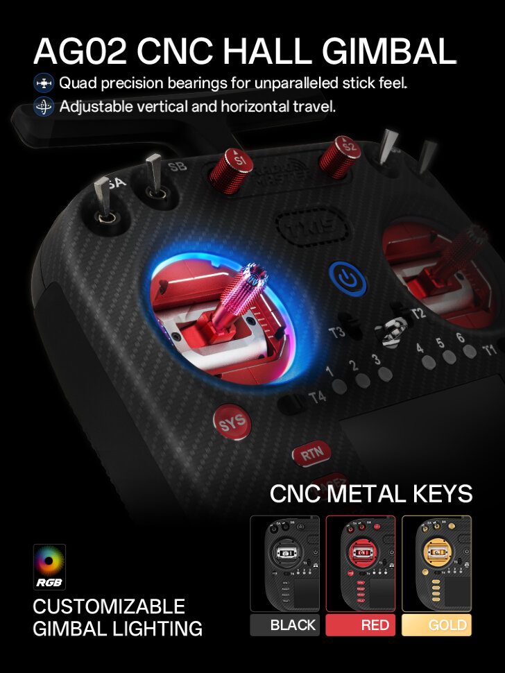 Пульт управления для FPV RadioMaster TX15 Max (M2, ELRS, FCC)