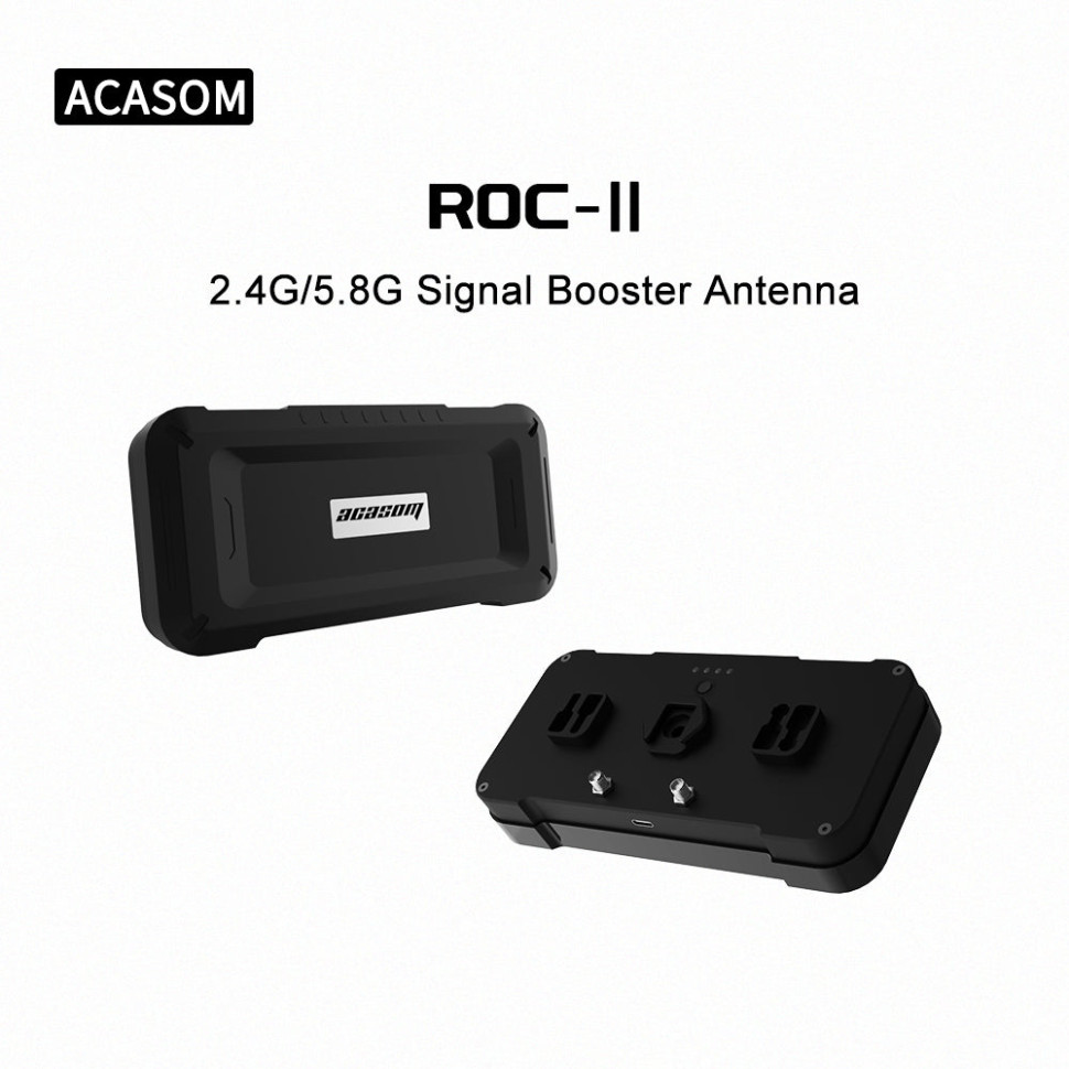 Усилитель сигнала ACASOM ROC-2 2,4G / 5,8G 5W для квадрокоптеров DJI