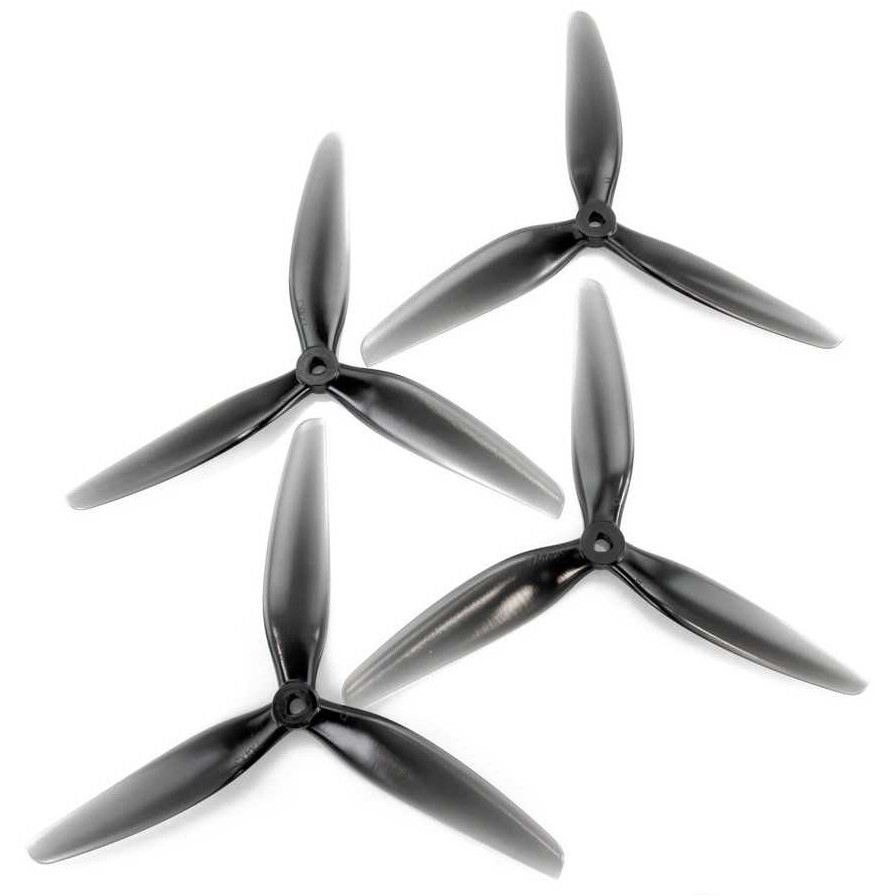 Пропеллеры для FPV HQProp 7X3.5X3 (7", 3 лопасти, 2 пары CW/CCW) (DP7X3.5X3GR-PC)