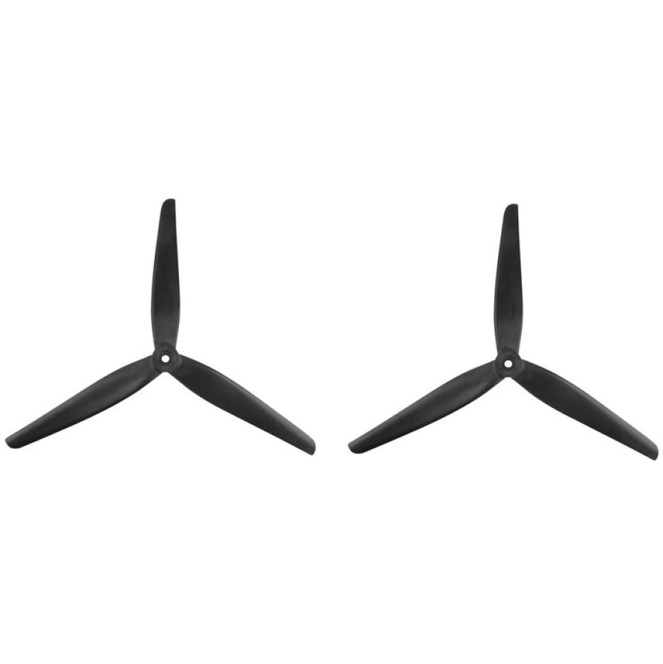 Пропеллеры для FPV HQProp 9x4.5x3 Black (9", 3 лопасти, пара CW/CCW) (MQ9X4.5X3B-GRN)