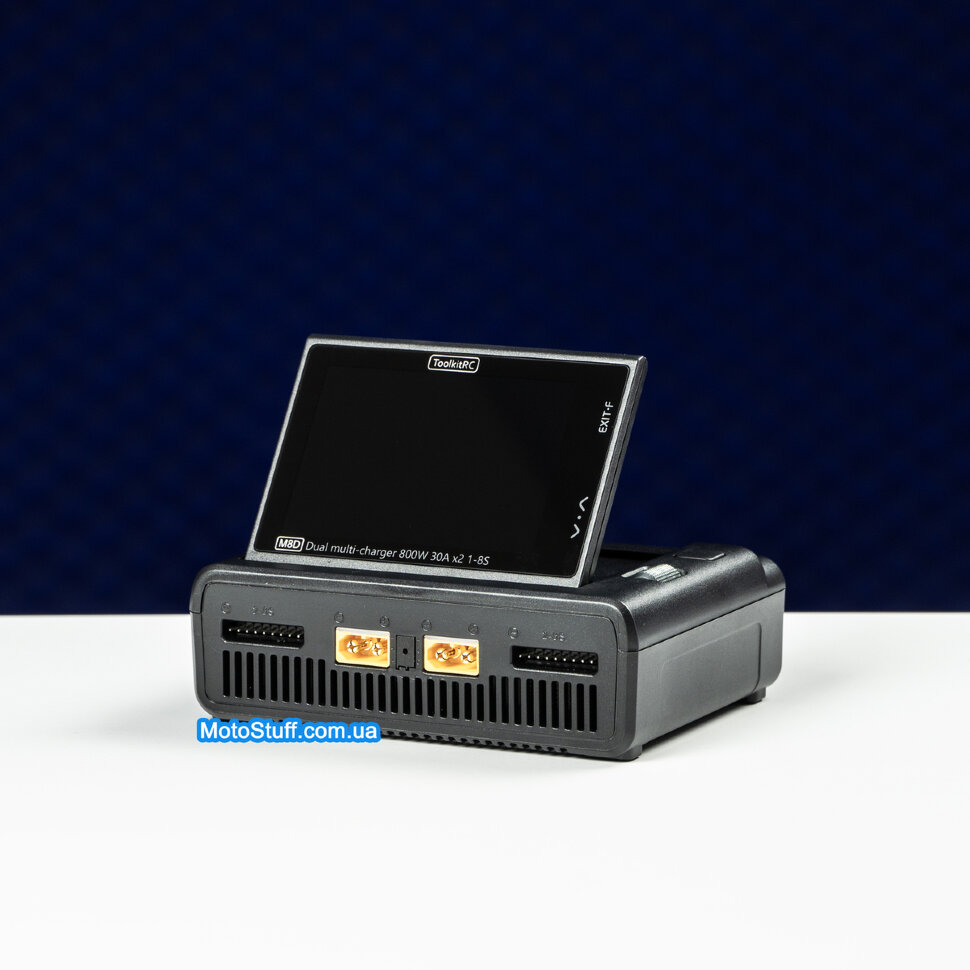 Зарядное устройство ToolkitRC M8D (2*DC 800 Вт)