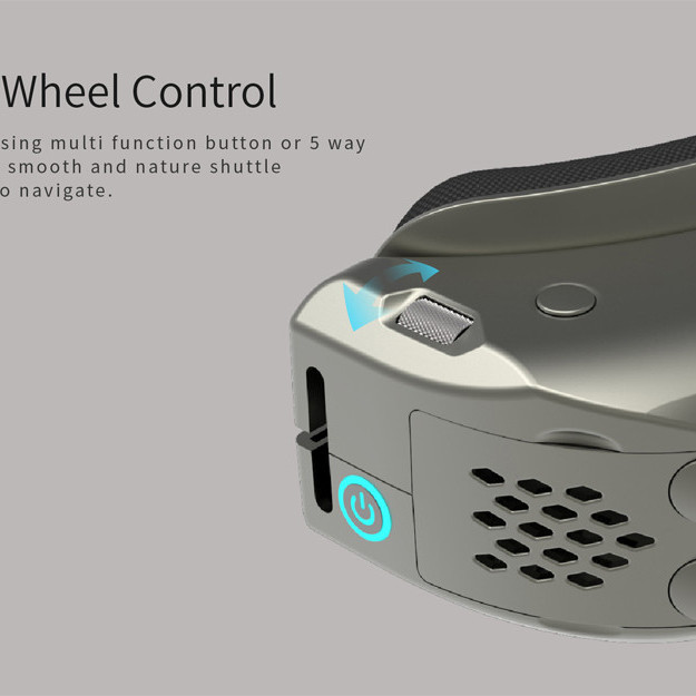 Видео очки для FPV Skyzone SKY04X V2 OLED 5.8G с приёмником SteadyView (SKY04XBLK)