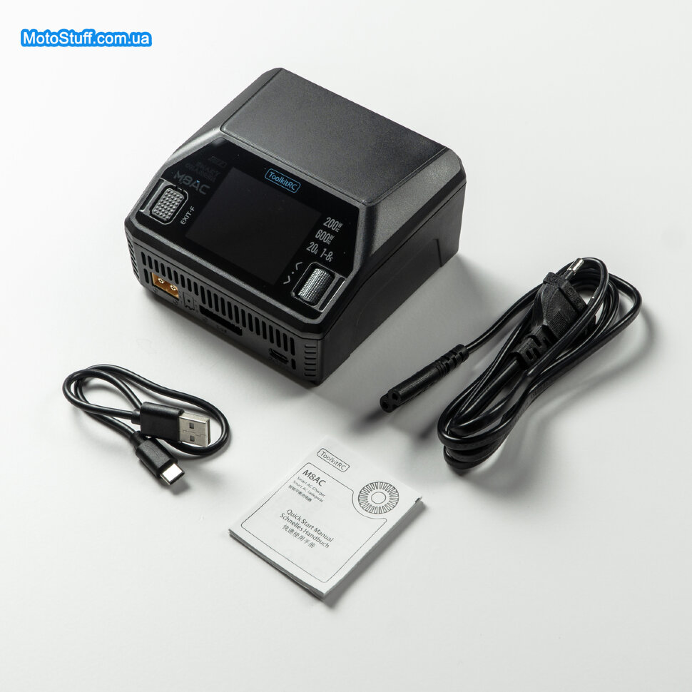 Зарядное устройство ToolkitRC M8AC (AC 200 Вт / DC 600 Вт) 
