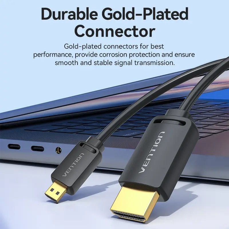 Кабель Vention mini HDMI - HDMI 2.0 4K/60Hz 18 Гбит/с (3м)