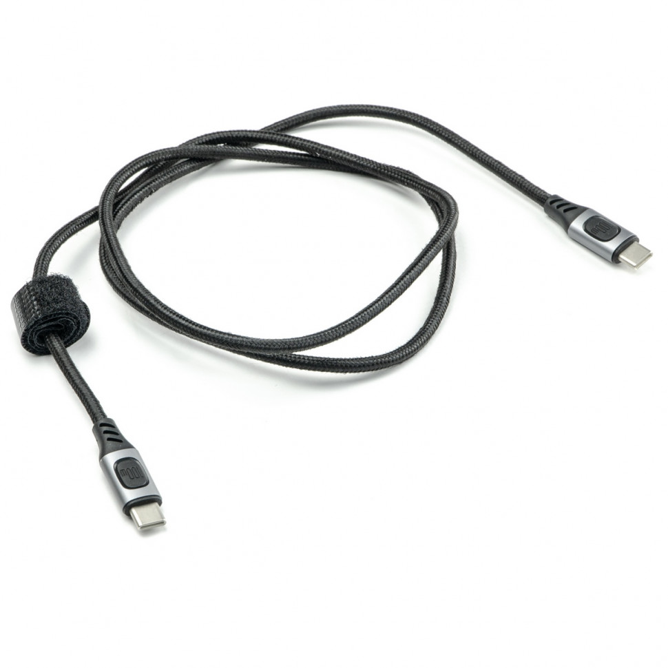 Удлиненный кабель Type-C на Type-C 1м. для пульта DJI Mavic 3 / Air 2 / Air 2S / Mini 3 / Mini 2 (в оплетке)