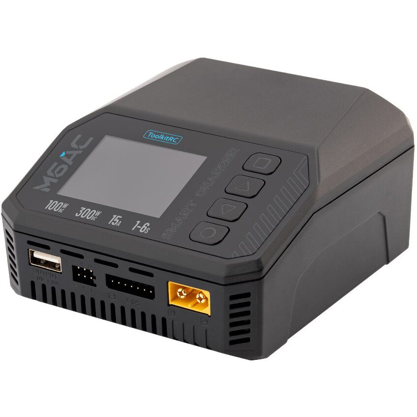 Зарядное устройство ToolkitRC M6AC (AC 100 Вт / DC 300 Вт)