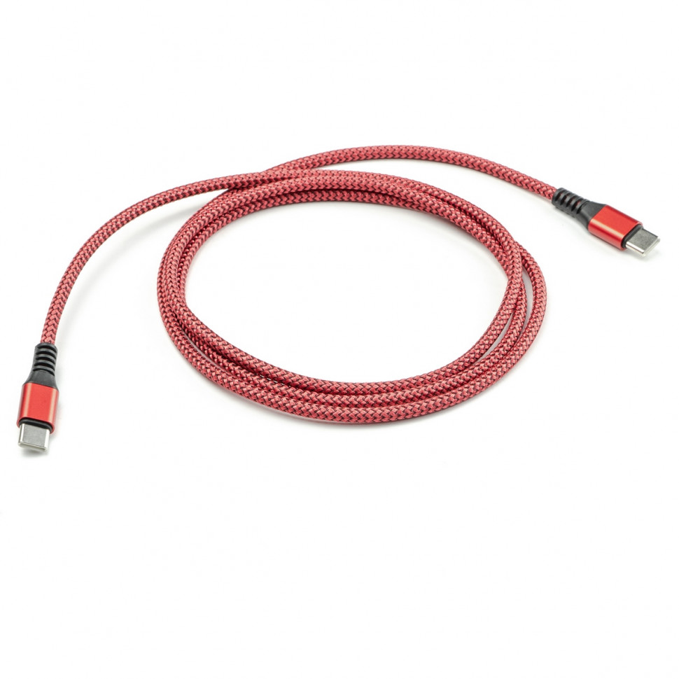 Удлиненный кабель Type-C на Type-C 1.2 м. для пульта DJI Mavic 3 / Air 2 / Air 2S / Mini 3 / Mini 2 (в оплетке)