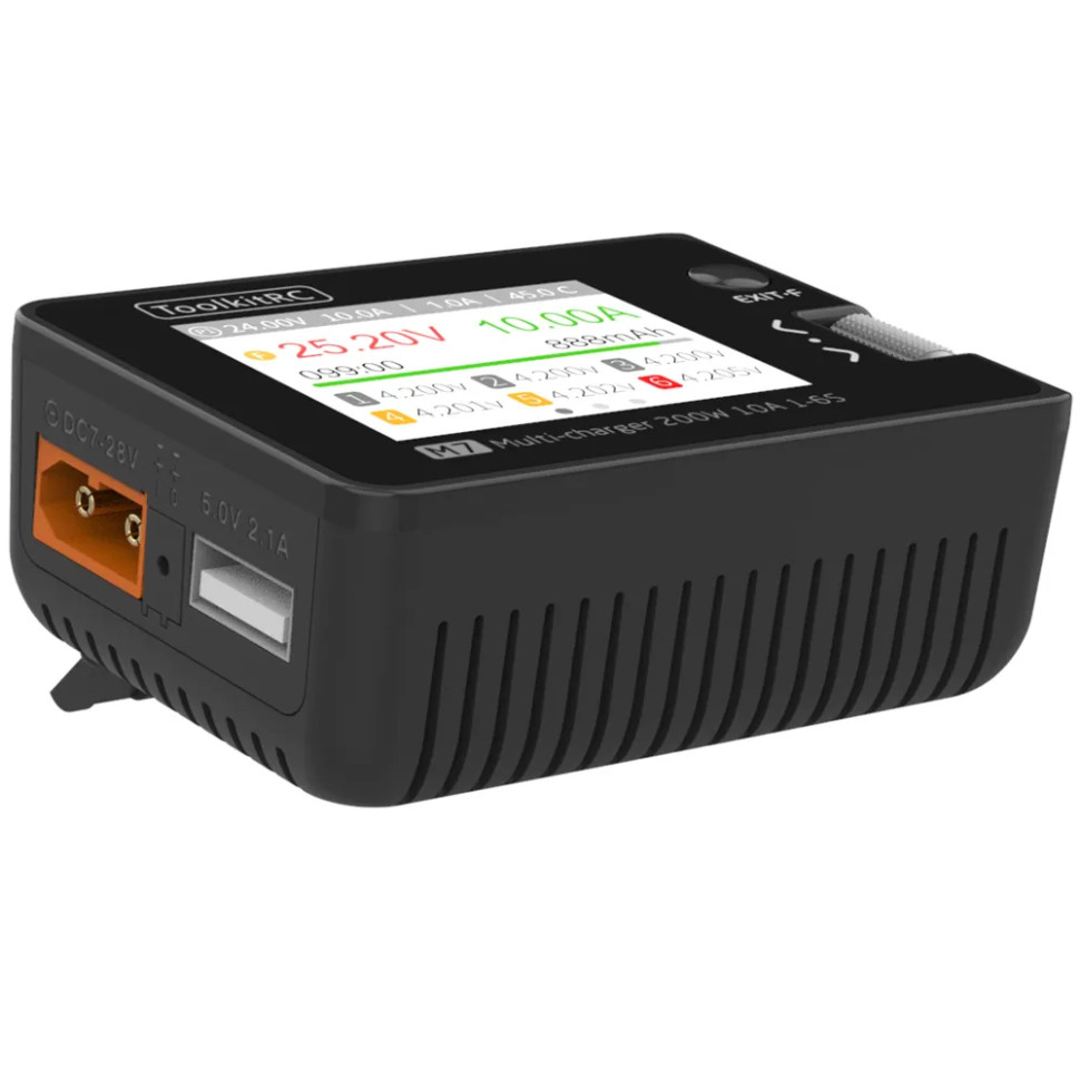 Зарядное устройство ToolkitRC M7 (DC 200 Вт)