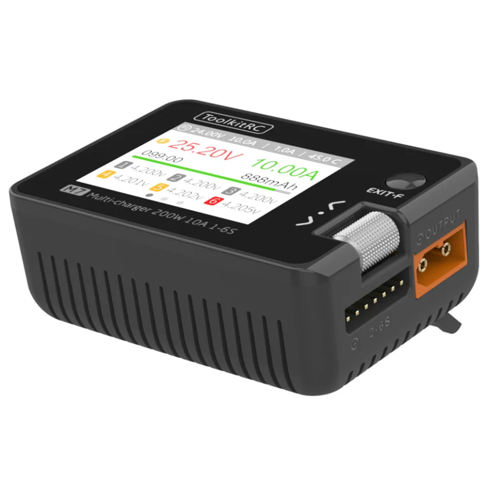 Зарядное устройство ToolkitRC M7 (DC 200 Вт)