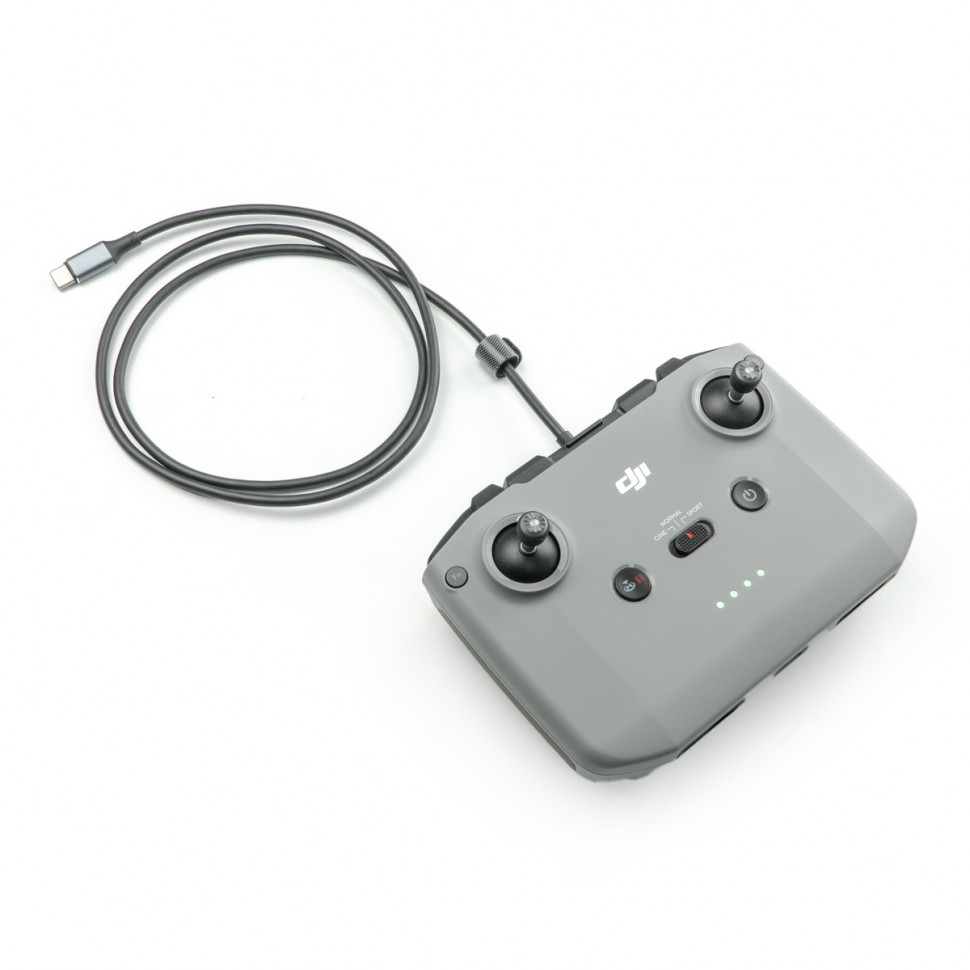 Удлиненный кабель Type-C на Type-C 1м. для пульта DJI Mavic 3 / Air 2 / Air 2S / Mini 3 / Mini 2