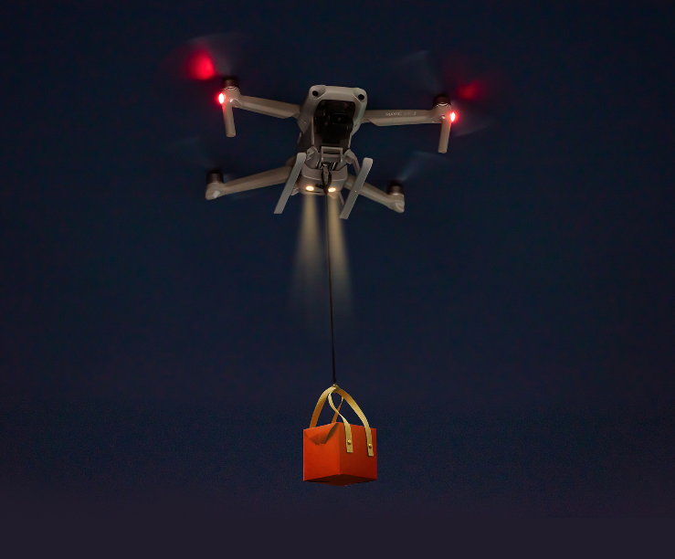 Система сброса груза StartRC для квадрокоптера DJI Mavic Air 2 / Air 2S (1109410)