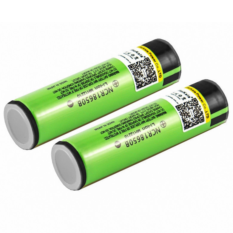 Комплект аккумуляторов Liitokala NCR18650B 34B-PCB 3400mAh для пультов RadioMaster TX16S / TX12 / Boxer (2шт)