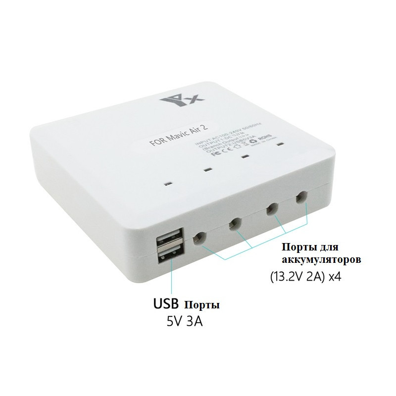 Зарядная станция StartRC для DJI Mavic Air 2/2S (1107484)