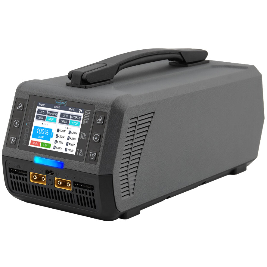 Зарядное устройство ToolkitRC M8DAC (AC 1200 Вт)