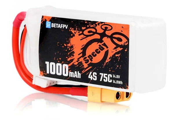 Аккумулятор BetaFPV 1000mah 4S 75C Lipo (2 шт.)