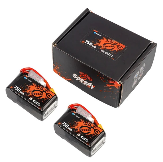 Аккумулятор BetaFPV 750mah 4S 95C Lipo (2 шт.)