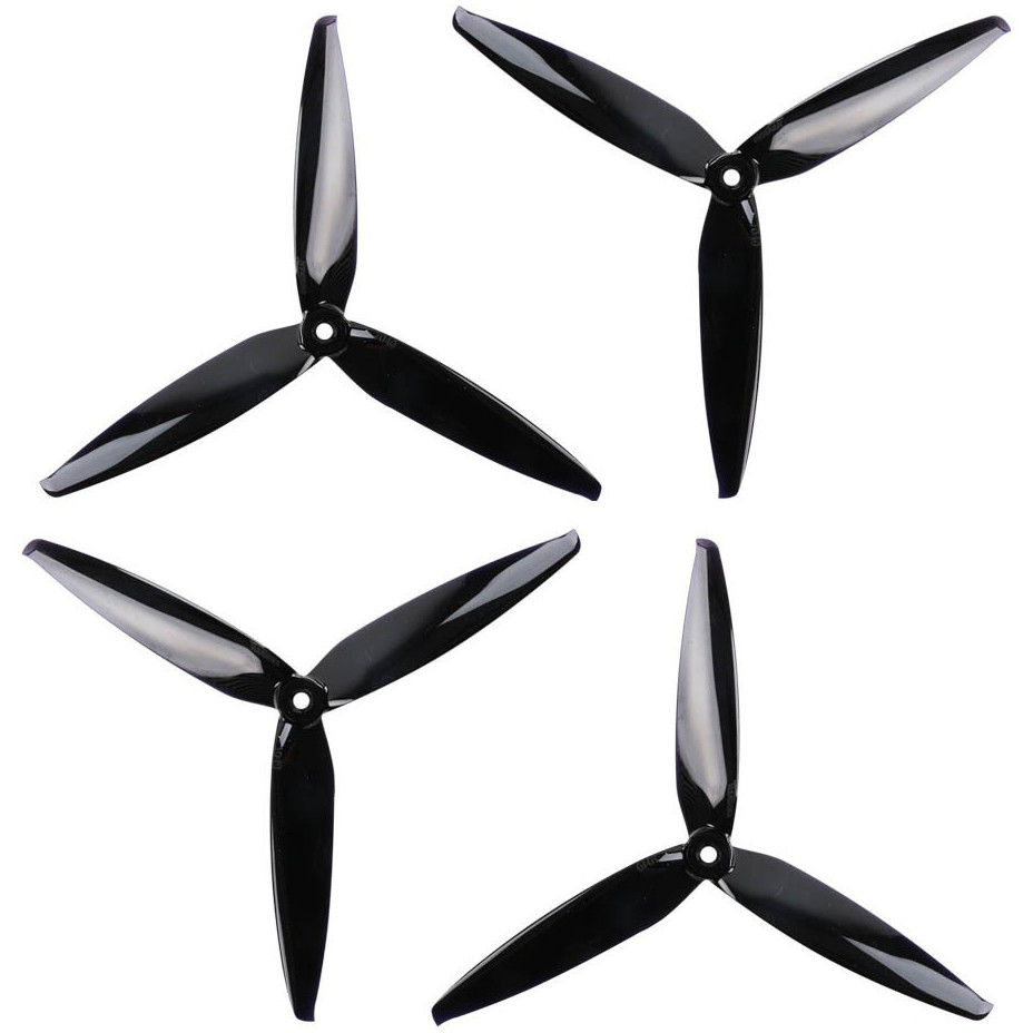 Пропеллеры для FPV Gemfan Flash 7040 (7", 3 лопасти, 2 пары CW/CCW) (PMPC7040-3B)