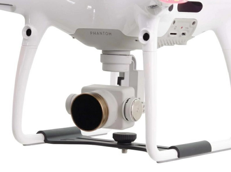 Крепление второй камеры и аксессуаров к DJI Phantom 4 Pro снизу (P4P-360)