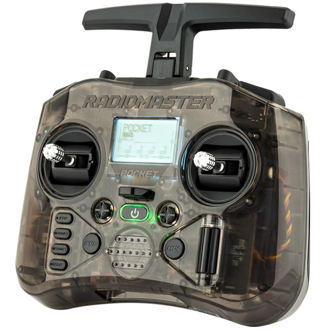 Пульт управления для FPV RadioMaster Pocket Charcoal (M2, ELRS, FCC) (HP0157.0054-M2)