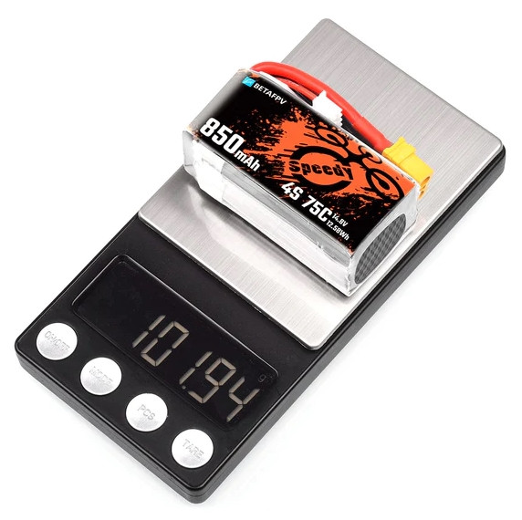 Аккумулятор BetaFPV 850mah 4S 75C Lipo Battery XT30 (2 шт.)