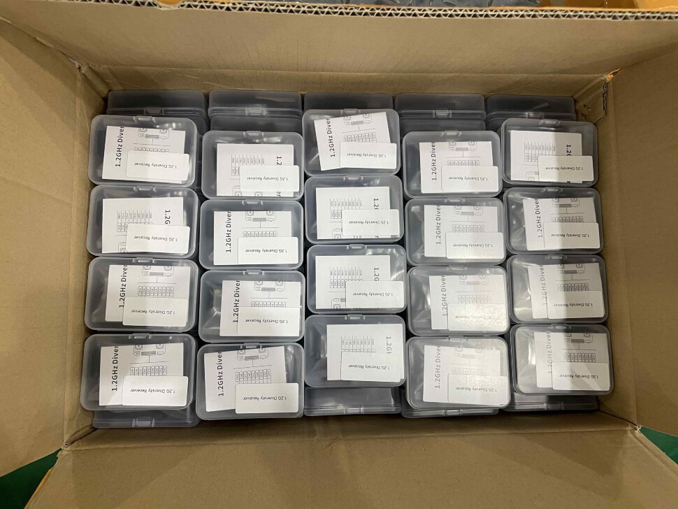 Видео приемник Skyzone 1.2GHz Diversity VRX для очков SKY04 / COBRA (9CH)