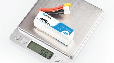 Аккумулятор BetaFPV 450mah 4S 75C Lipo Battery (2 шт.)