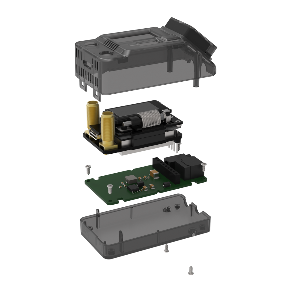 Видео приемник Skyzone SteadyView X для очков SKY04 / COBRA / Fatshark (5.8Ghz, IPS)