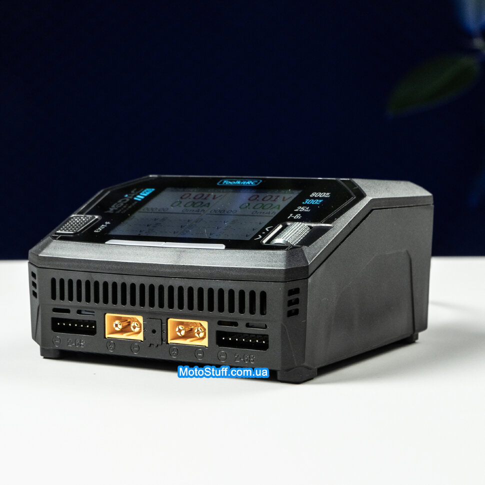 Зарядное устройство ToolkitRC M6DAC (AC 200 Вт / 2* DC 350 Вт)