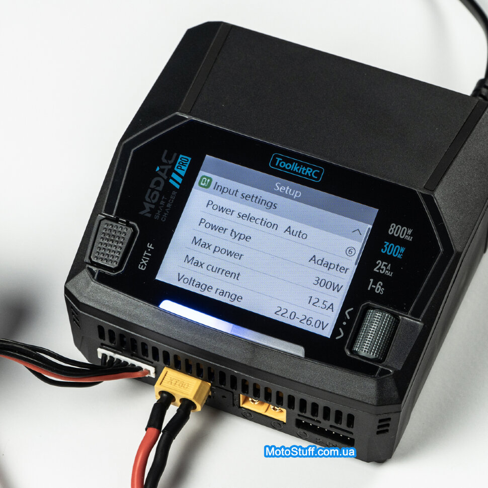 Зарядное устройство ToolkitRC M6DAC (AC 200 Вт / 2* DC 350 Вт)