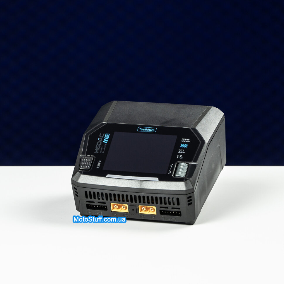 Зарядное устройство ToolkitRC M6DAC (AC 200 Вт / 2* DC 350 Вт)