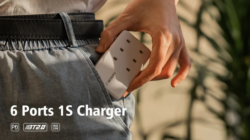 Зарядное устройство на 6 портов 1S BetaFPV