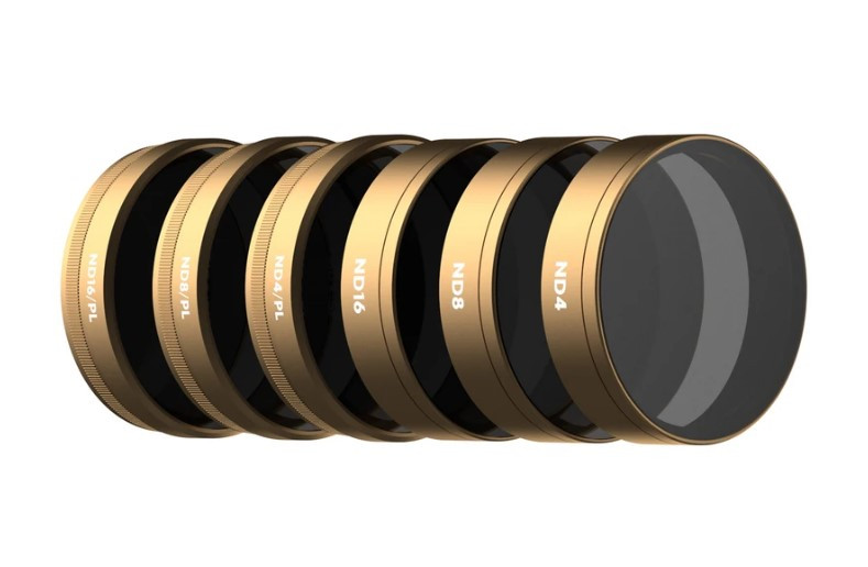 Набор светофильтров PolarPro ND4/PL, ND8/PL, ND16/PL, ND4, ND8, ND16 для DJI Phantom 4 Pro/ADV (P4PRO-CS-6PK)