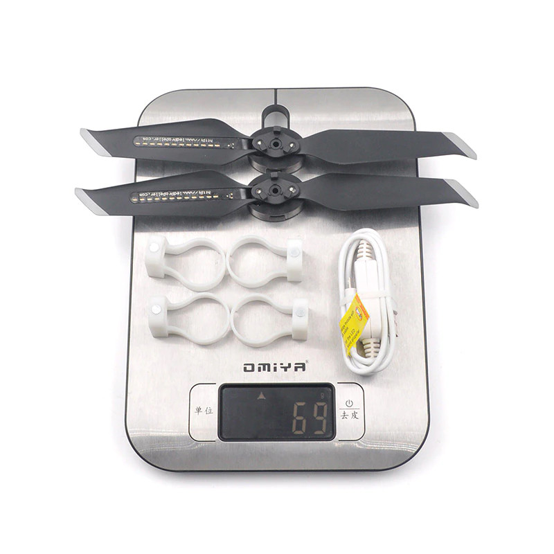 Пропеллеры STARTRC светодиодные программируемые для DJI Mavic 2 (1 пара)