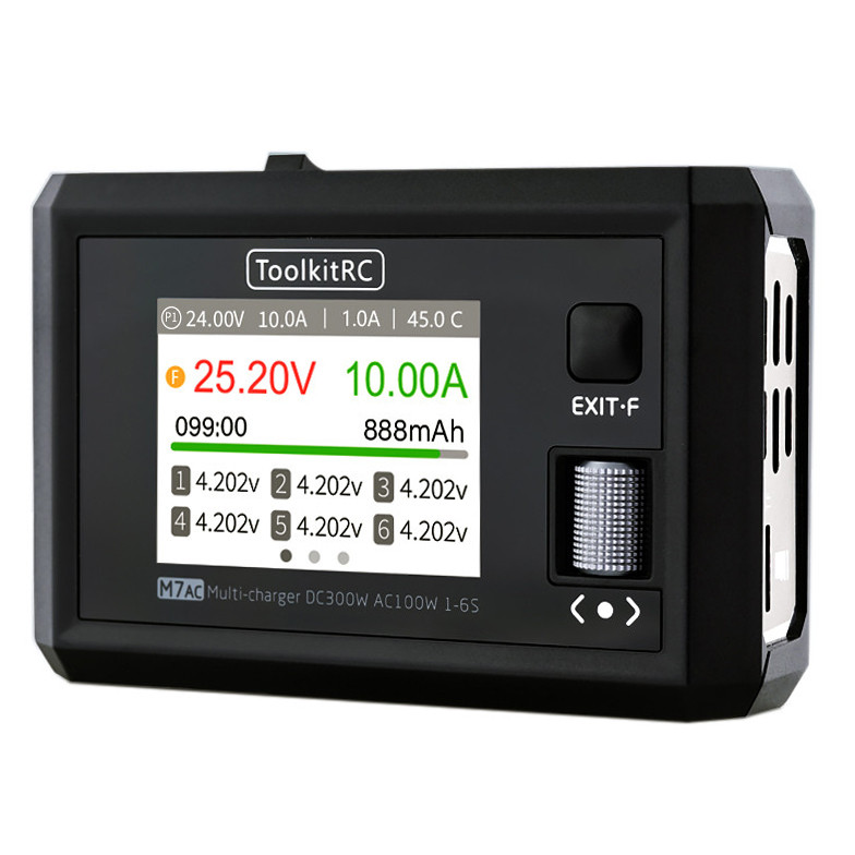 Зарядное устройство ToolkitRC M7AC (AC 100 Вт / DC 300 Вт)