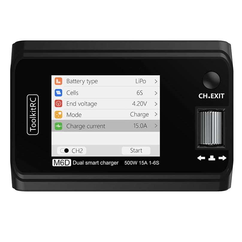 Зарядное устройство ToolkitRC M6D (2* DC 250 Вт)