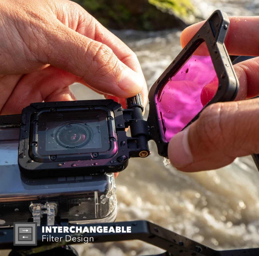 Набор подводных фильтров PolarPro для GoPro HERO7, HERO6, HERO5 Black в корпусе Super Suit (H7-DVMSTR-SS)