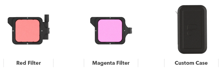 Набор подводных фильтров PolarPro для GoPro HERO7, HERO6, HERO5 Black в корпусе Super Suit (H7-DVMSTR-SS)