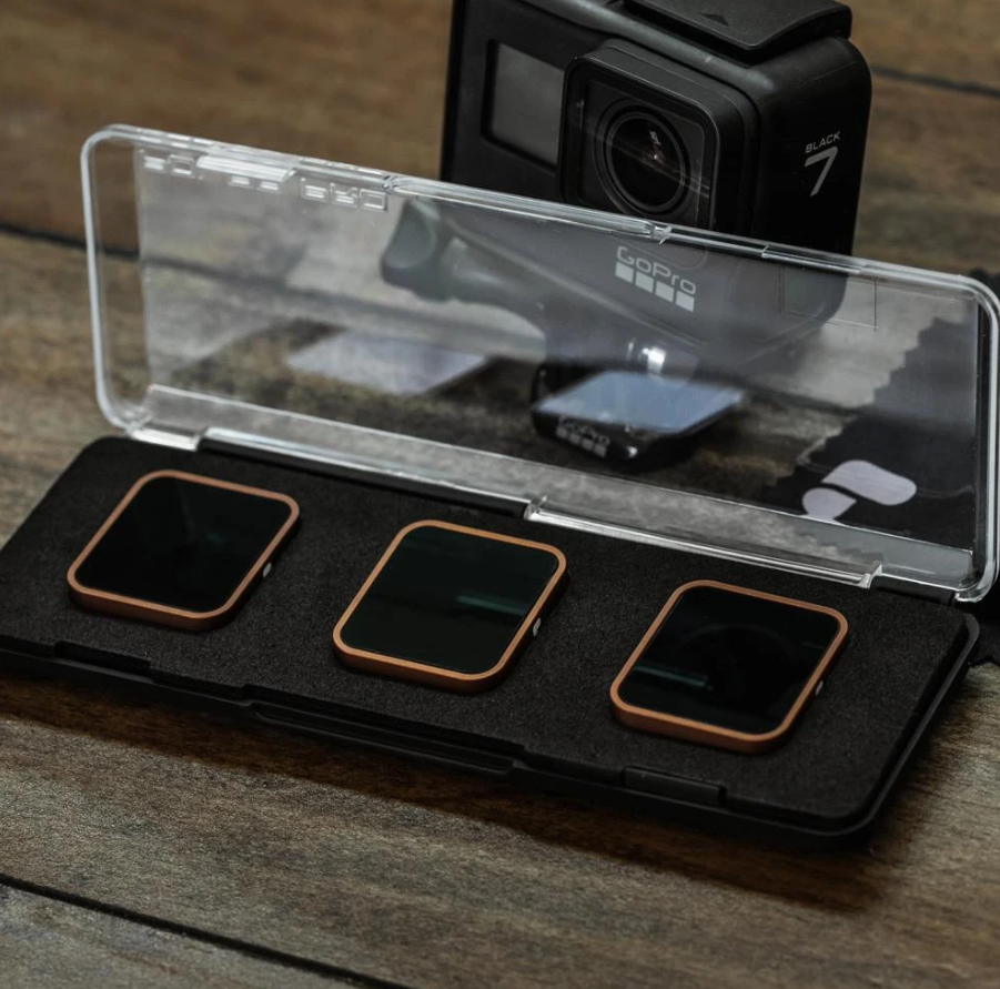 Нейтральные фильтры PolarPro ND8, ND16, ND32 для GoPro HERO5, HERO6, HERO7 Black (H5B-CS-SHUTTER)