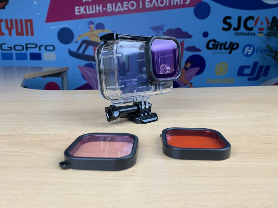 Набор подводных фильтров MSCAM для GoPro HERO 13, HERO 12, HERO 11, HERO 10