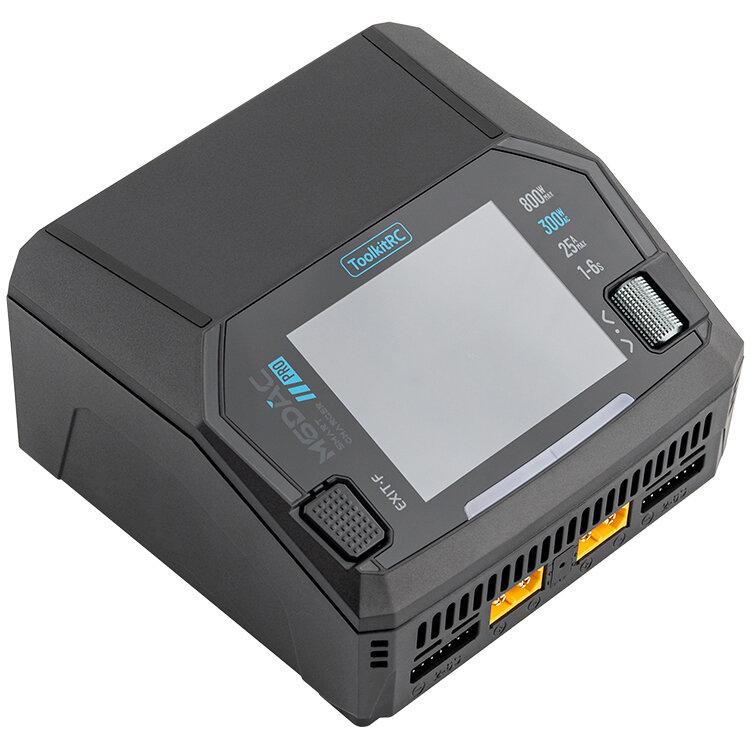 Зарядное устройство ToolkitRC M6DAC Pro (AC 330 Вт / 2* DC 400 Вт)