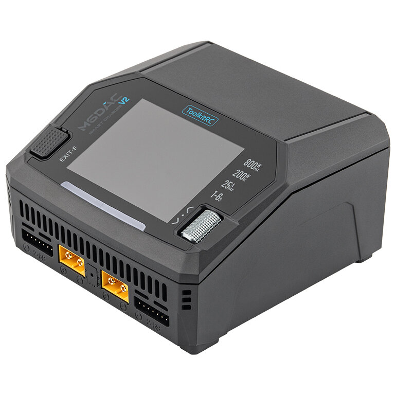 Зарядное устройство ToolkitRC M6DAC V2 (AC 220 Вт / 2* DC 400 Вт)