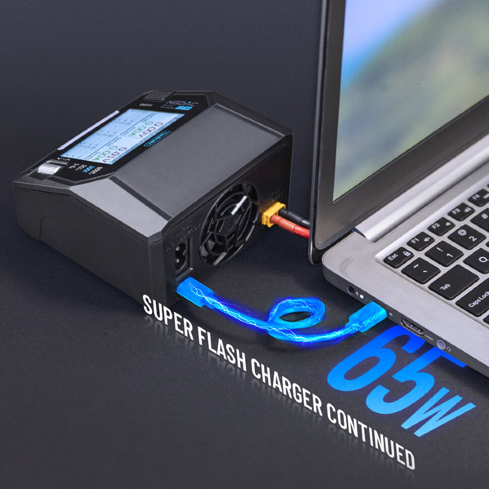 Зарядное устройство ToolkitRC M6DAC V2 (AC 220 Вт / 2* DC 400 Вт)