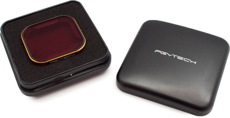 Красный фильтр Pgytech Filter for GoPro Hero 5/6/7 (P-G5-101)