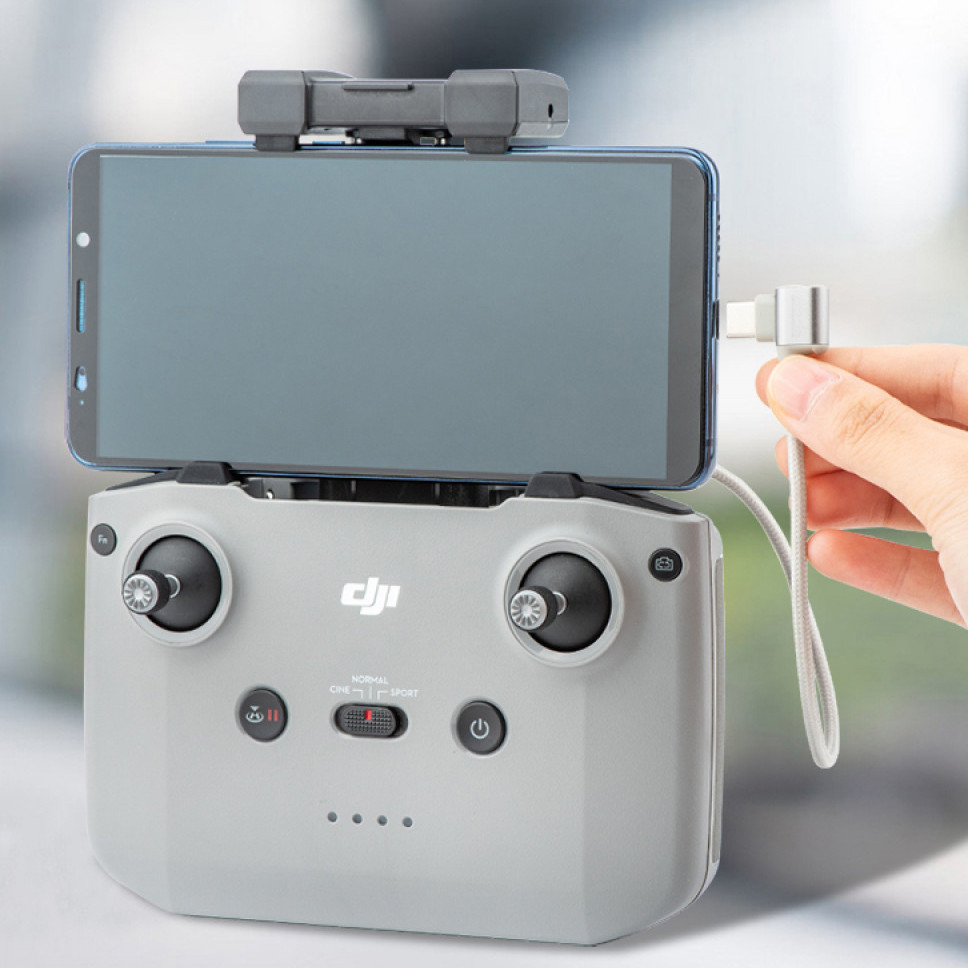 Кабель STARTRC Type-C на Lightning (30см) для пульта DJI Mini 3 Pro / Air 2S / Air 2 / Mini 2 (1109112)