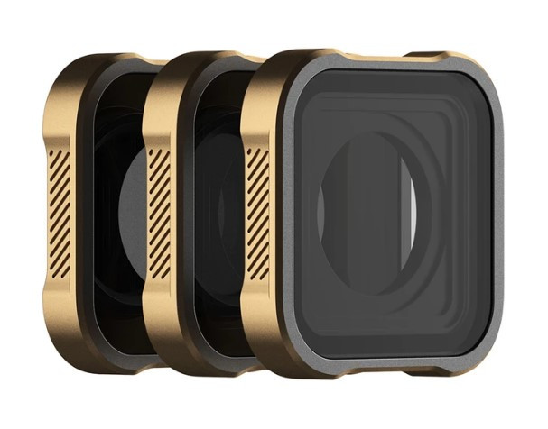 Набор фильтров PolarPro ND8, ND16, ND32 для GoPro Hero 11, Hero 10, Hero 9 APPRO-005 (H9-SHUTTER)