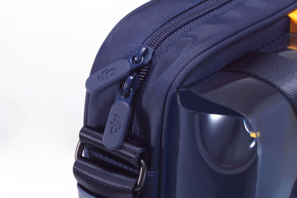 Фирменная мини-сумка DJI Mini Bag+ Желто-голубая (CP.MA.00000296.01)