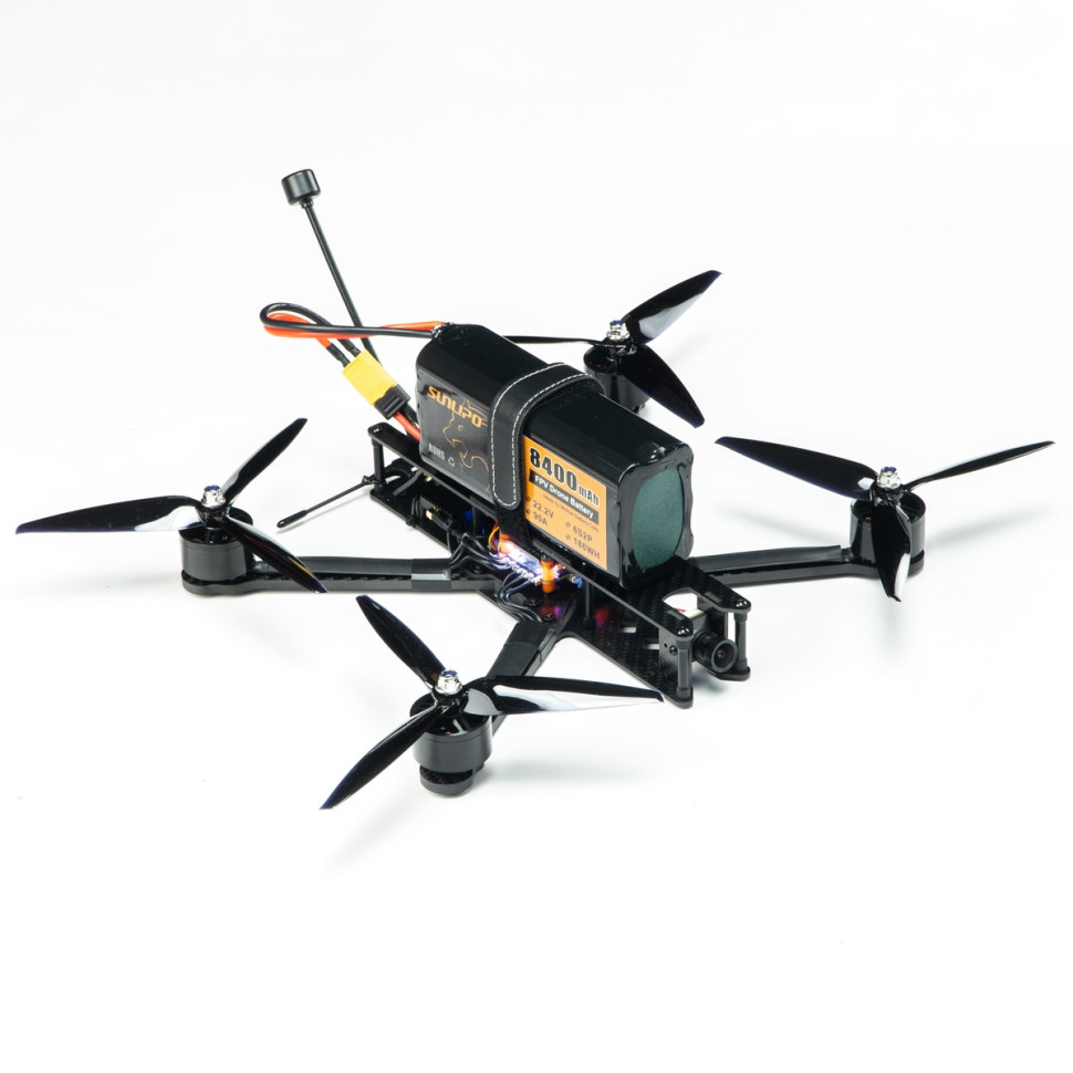 FPV Квадрокоптер FLH 7" дюймов 5.8G 2.5W ELRS 915MHz, с ночной камерой Foxeer Mini Cat 3