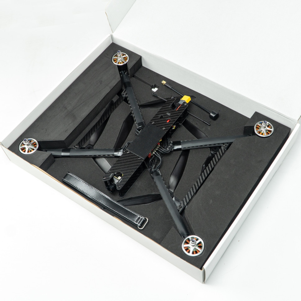 FPV Квадрокоптер FLH 10" дюймов 5.8G 2.5W ELRS 915MHz, с ночной камерой Foxeer Mini Cat 3